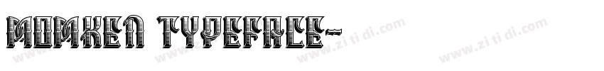 Momken Typeface字体转换